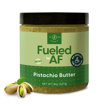 Fueled Af Pistachio Nut Butter Spread  Pistachio Butter Spread  Only 2 Ingredients  Gf  Vegan  Keto And Paleo Friendly (8 Ounce Jar)