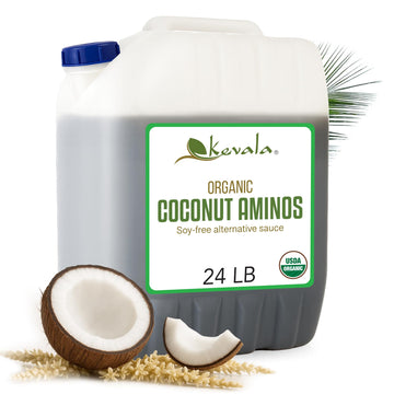 Kevala Organic Coconut Aminos Soy-Free Seasoning from Coconut Nectar & Blossom Sap | Gluten-Free, Kosher, Vegan, USDA Organic, N