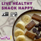 Whoa Dough Edible Cookie Dough Bars- Certified Non-Gmo, Kosher And Gluten Free Bars - Healthy Snack Foods - Plant Based Snacks Made With Real Ingredients - Brownie Batter Cookie Dough - 4 Pack