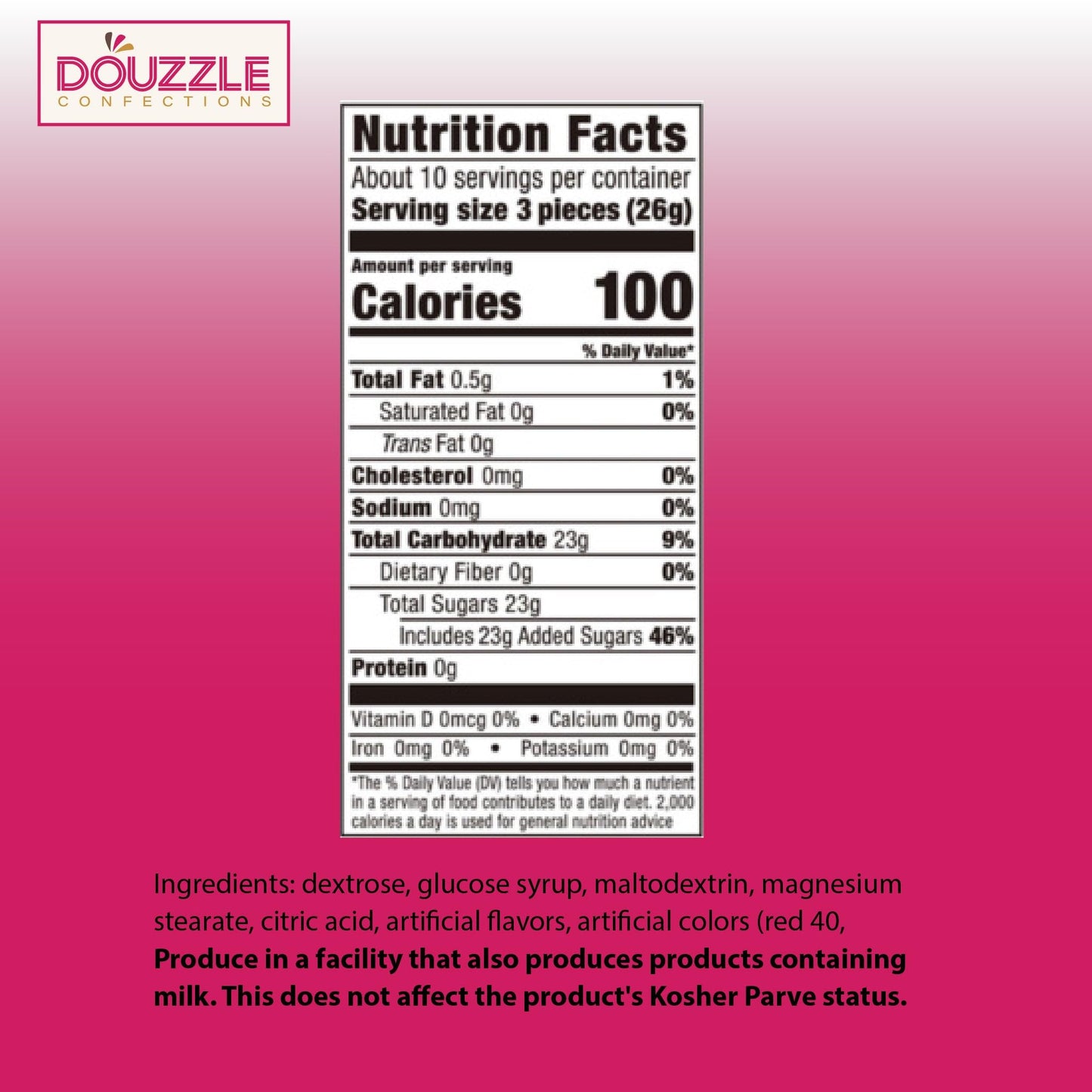 Douzzle Stack 'N Snack Candy Blocks, Edible Building Bricks Blox (10 Count, Pack Of 1) Individually Wrapped Candies, Birthday Pa