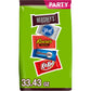 Hershey Assorted Chocolate Flavored Snack Size, Candy Party Pack, 33.43 oz