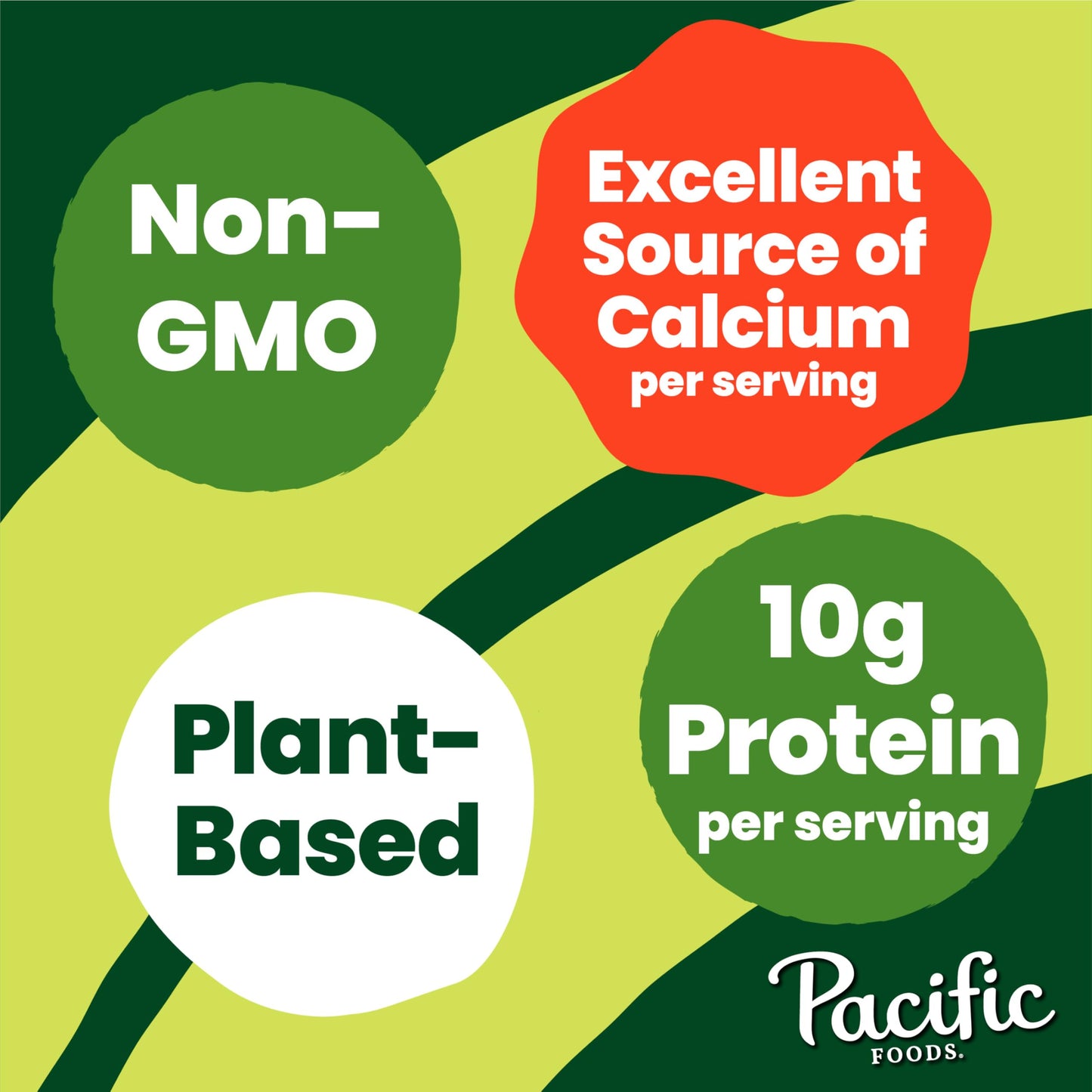 Pacific Foods Original Ultra Soy Milk, Plant Based Milk, 32 oz Carton (Pack of 5)