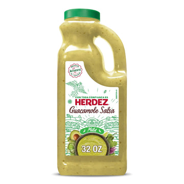 HERDEZ Mild Guacamole Salsa Jug, 32 oz (Pack of 1)
