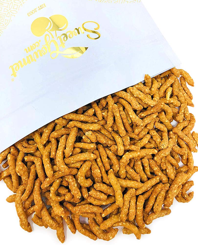 Sweetgourmet Narrow Salted Sesame Sticks | 3 Pounds