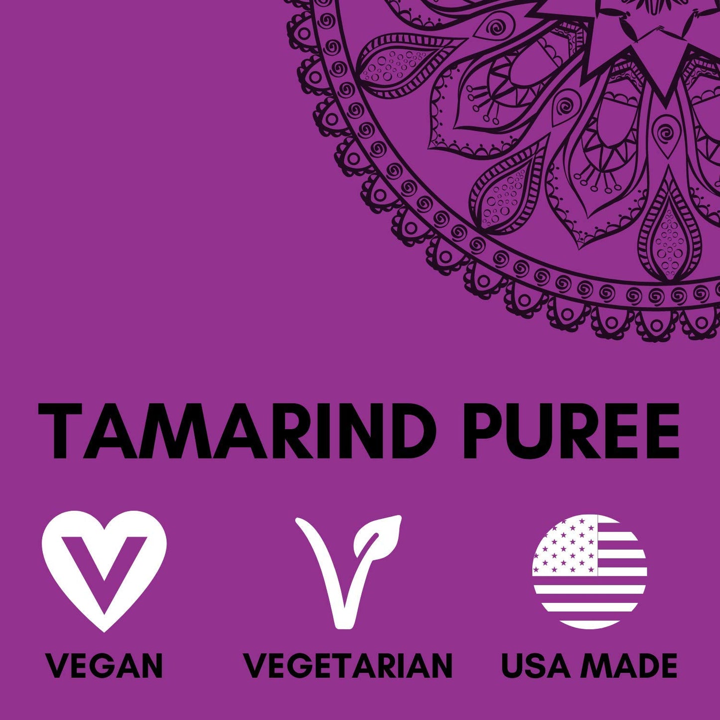 Sambar Kitchen | (3 Pack) Tamarind Puree Concentrate. Vegetarian + Vegan. Authentic Southern Indian Cuisine. (8 Oz)