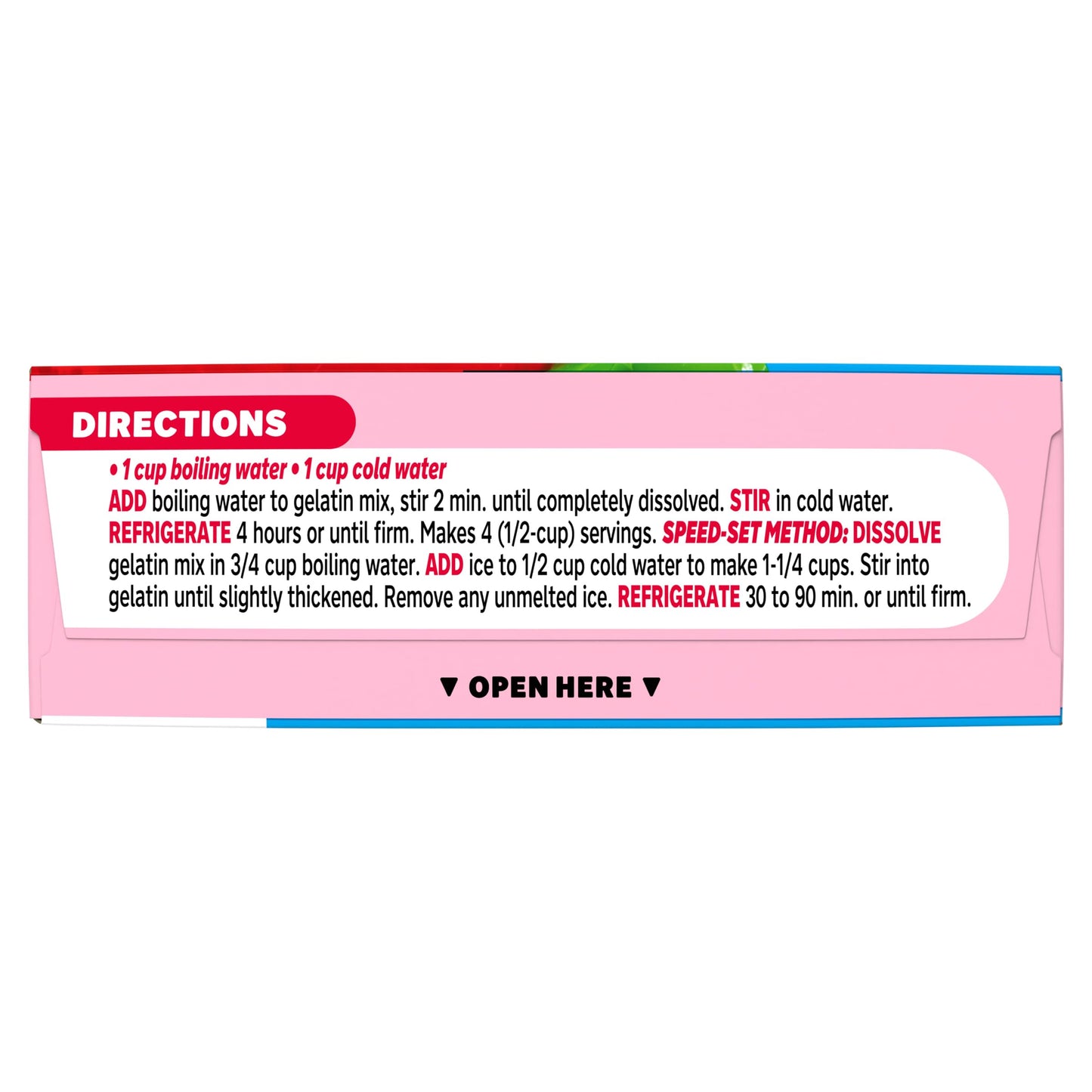 Jell-O Sugar-Free Gelatin Dessert, Strawberry, 0.30-Ounce Boxes (Pack Of 24)