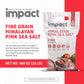 Impact Himalayan Pink Sea Salt - 400 Ounce - Non-GMO, Gluten-Free, No Additives, Rich in Trace Minerals