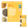 Betterbody Foods Superfood Organic Super Seeds - Blend Of Organic Chia Seeds, Milled Flax Seed, Hemp Hearts, 1.05 Oz Packets (Pack Of 24)