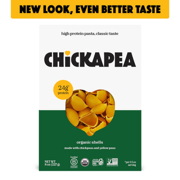 Chickapea Organic Chickpea Pasta - Shells - 8 Oz (Pack Of 6)