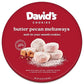 David   S Cookies Gourmet Cookies Butter Pecan Meltaway     32Oz Butter Cookies With Crunchy Pecans And Powdered Sugar     All-N