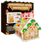 Gingerbread Cookie House Kit - 1.1 Lbs - Easy to Decorate - Includes Everything Needed to Assemble and Decorate for Christmas Ho