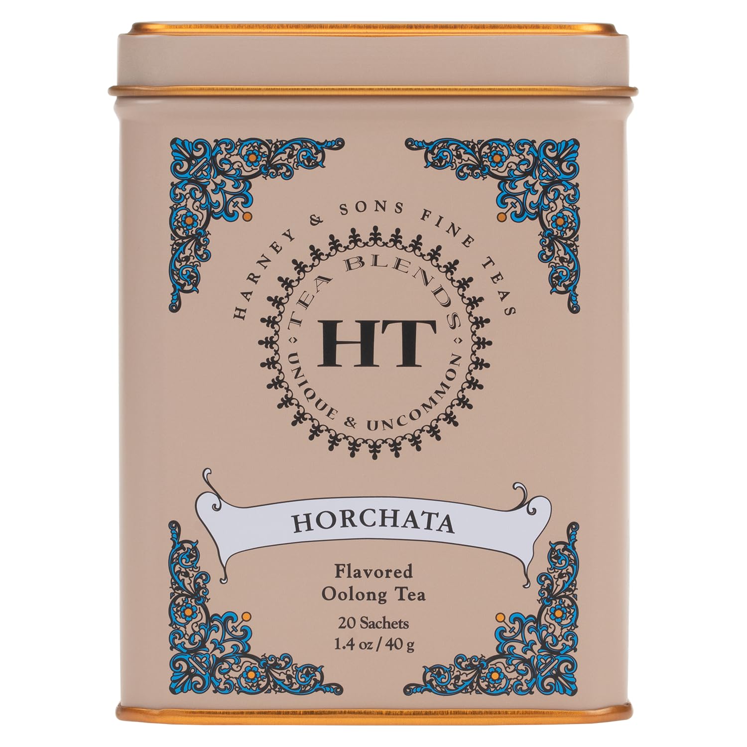 Harney & Sons Flavored Oolong Tea, Horchata, 20 Sachets, Model 01-1857