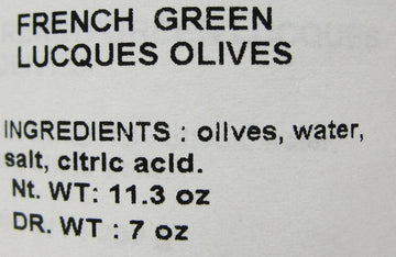 Barral Lucques Olives 200g
