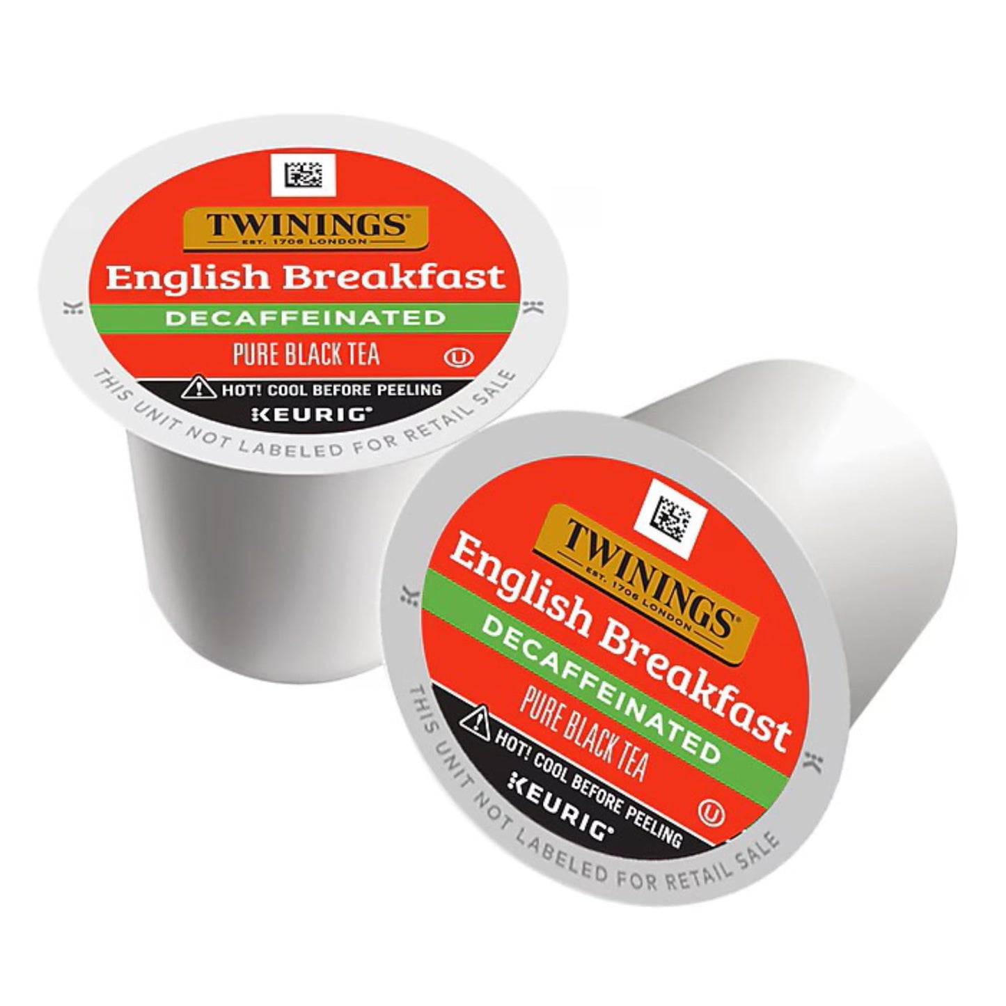 Twinings Tea English Breakfast Decaf K-Cups, 24 Count (Pack of 2)