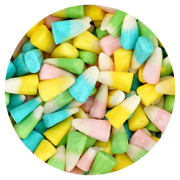 Easter Candy Corn, 2 Pound Bulk Bag, Easter Candy, Pastel Spring Candy, Bunny Corn, The Hampton Popcorn & Candy Company