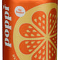Poppi Prebiotic Soda 4 Pack - 12 Fl Oz, Orange Flavor, Model 0810063710033
