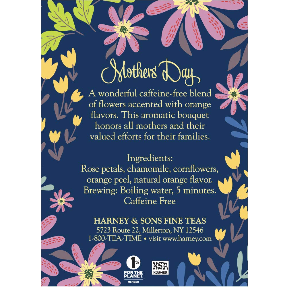Harney & Sons Mothers Day Tea  30 Sachets in decorative tin