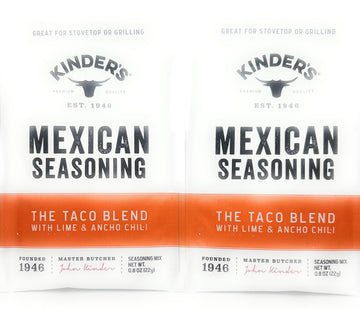Kinders Seasoning Mixes - 2 packets (Mexican Seasoning The Taco Blend)