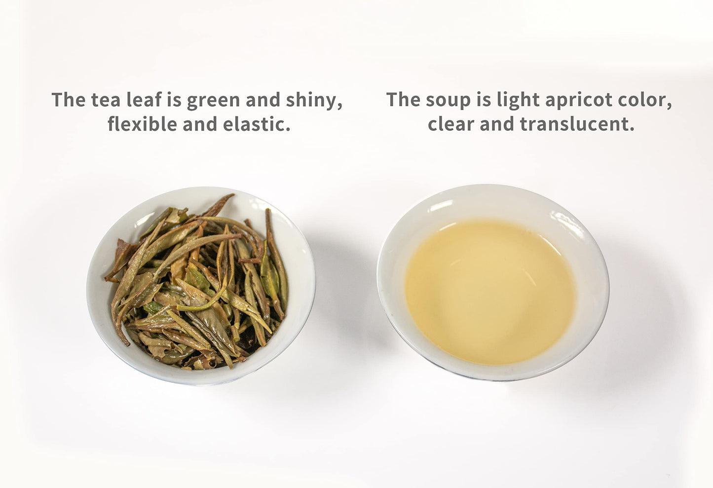 Tian Hu Shan Enhanced White Tea Loose Leaf, Original Bai Mu Dan With A Light & Fresh Delicate Flavor, Low Caffeine, Hot & Cold Brew 4 Ounce (Pack Of 1)