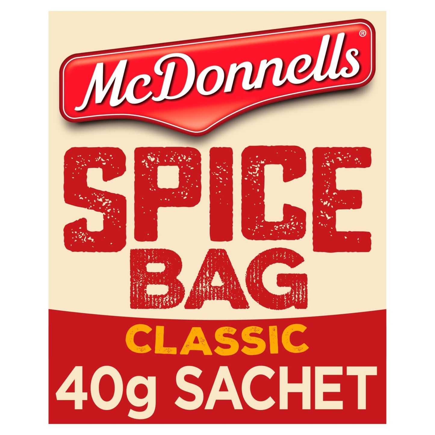 2 sachets of McDonnells Spice Bag Classic Flavour Seasoning Mix 40g each