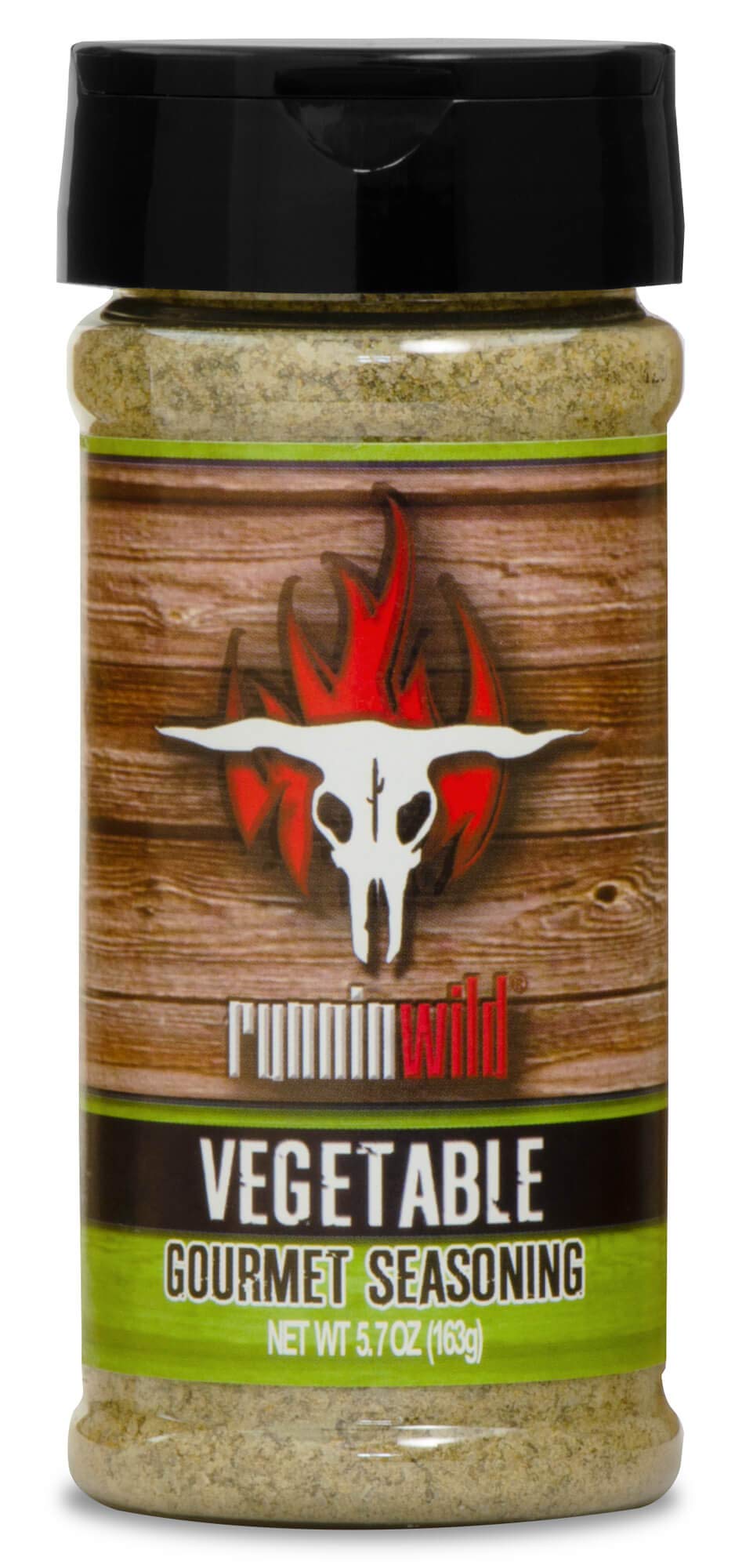 Gourmet Vegetable Seasoning | No Artificial Flavors, No MSG added | Runnin Wild Foods, 5.7 ounces