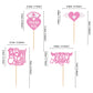 Ercadio 24Pcs Nurse Cupcake Toppers Nursing School Graduation Cupcake Picks Thank You Mom Is An Angee For Medical Nurse Themed B