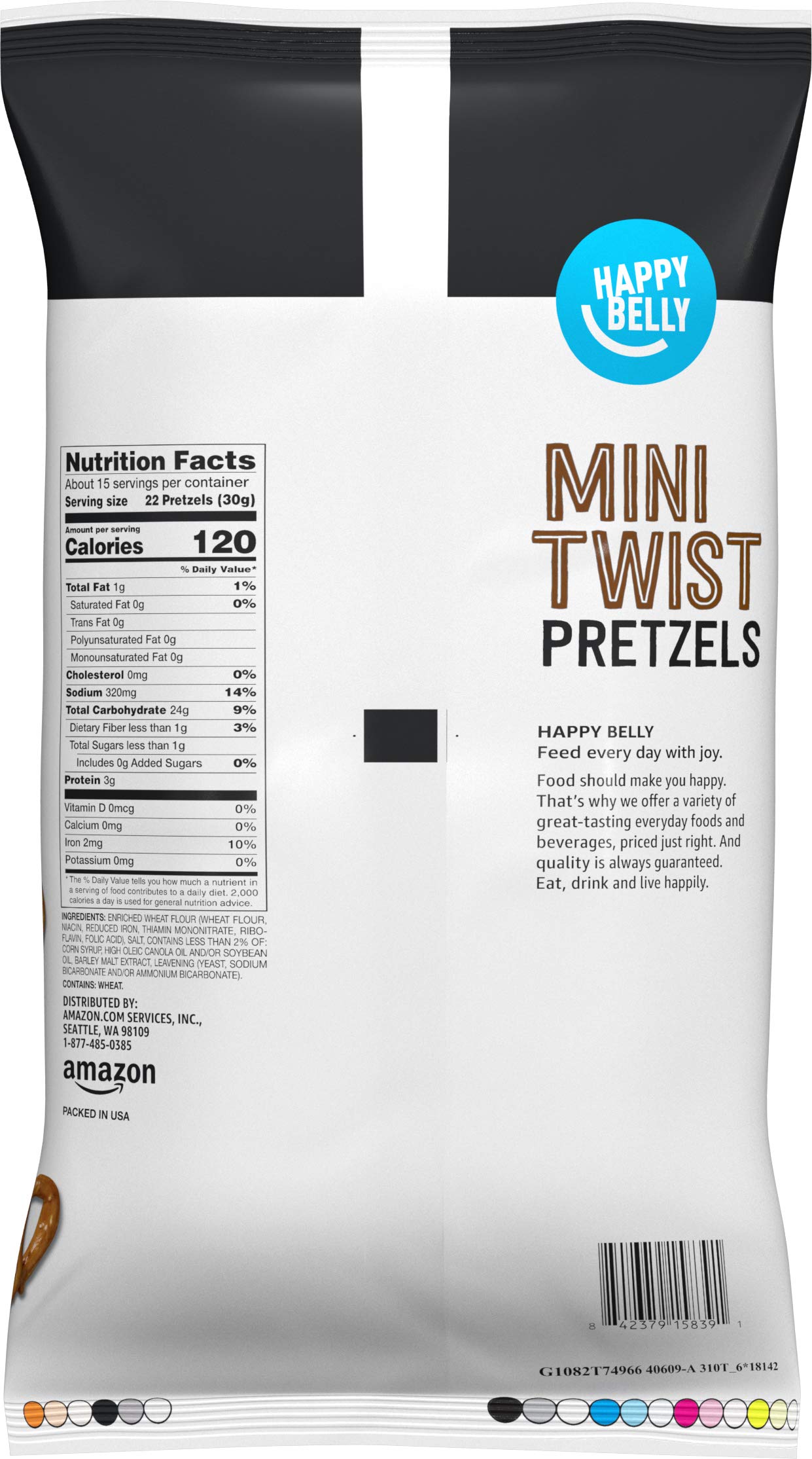 Large Online Retailer Grocery, Mini Twist Pretzels, 16 Oz (Previously Happy Belly, Packaging May Vary)