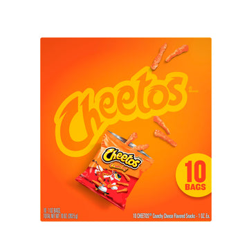 Frito-Lay Cheetos Crunchy, 1 Oz, 10 Ct