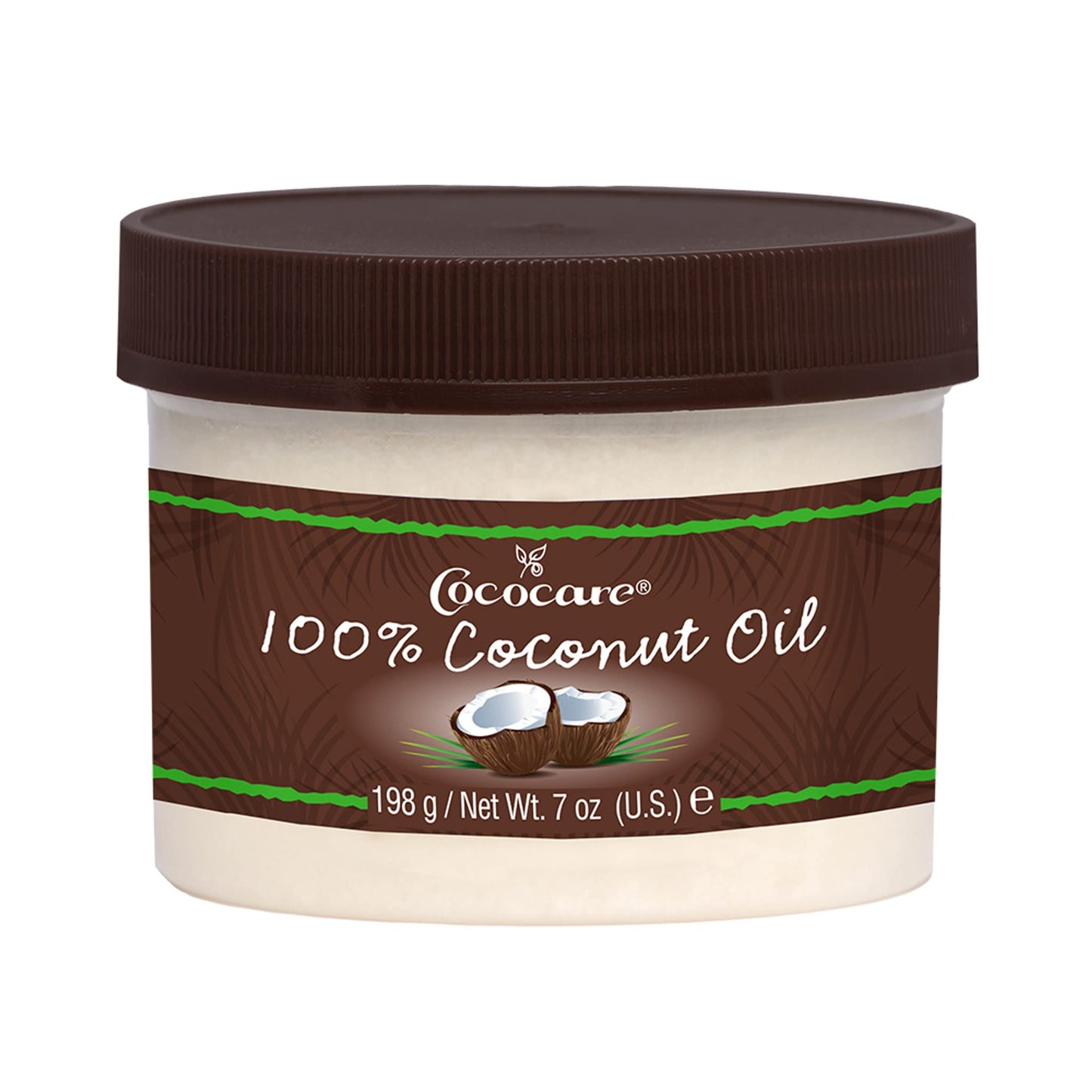 Cococare 100% Coconut Oil 7 Ounce Jar (207ml) (6 Pack)