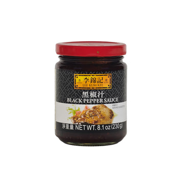 Lee Kum Kee Black Pepper Sauce (8.1 oz - 1 Pack), Ready-to-Use Sauce, Perfect for Stir-Frying, Steamed Dishes, Gravies, Marinade