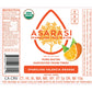 Asarasi Organic Sparkling Valencia Orange Tree Water - 12 Pack