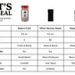 Bakers Club 8.5Oz Mixed Black And White Sesame Seeds - Tuxedo Blend For Sushi, Tuna, Stir Fry, Bread, Poke Bowls - Kosher, Glute
