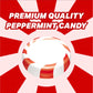 Arcor Starlight Peppermint Candy Bulk - 1 Pound Approx 90 Candies - Bulk Candy Peppermint Mints - Hard Candy Individually Wrappe