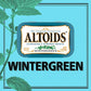 ALTOIDS Wintergreen Mints Singles Size 1.76-Ounce Tin
