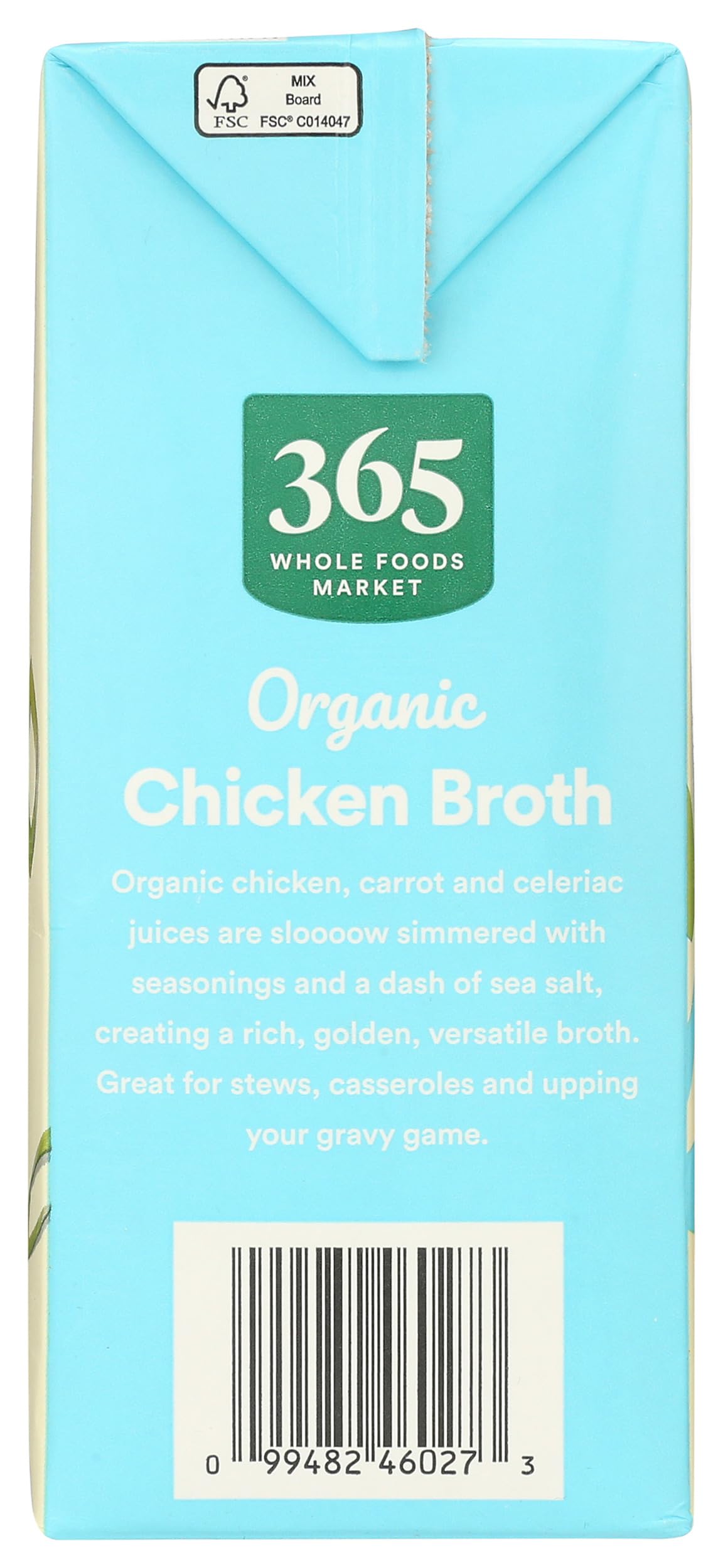 365 by Whole Foods Market, Organic Chicken Broth, 48 Fl Oz