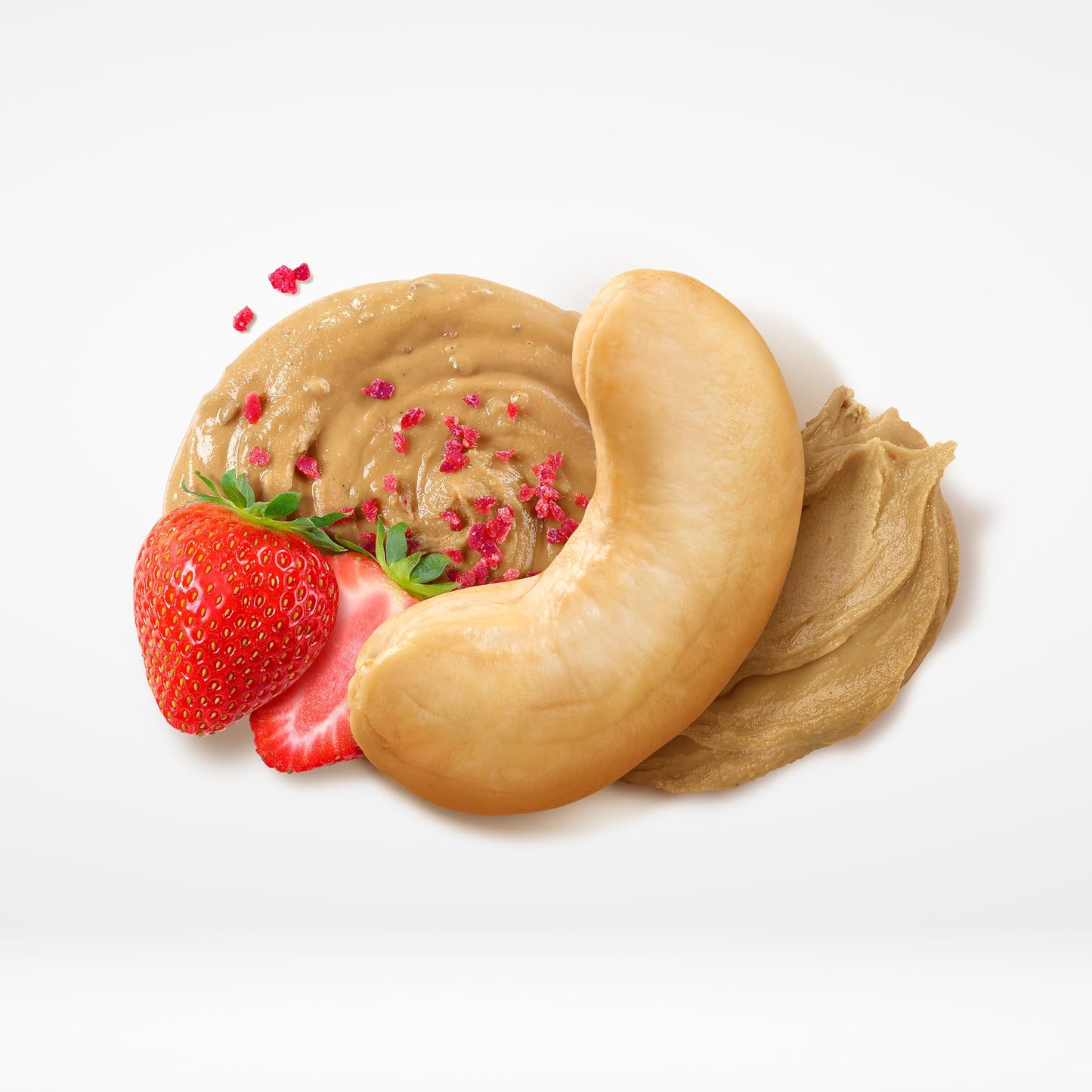 Octonuts Strawberry Cashew Butter - 16 oz, Gluten Free, Vegan, Non-GMO Nut Butter, No Soy, No Dairy, No Peanuts, No Palm Oil - C