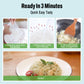 Volo Vero Konjac Rice, 10 Packs Low Carb Shirataki Rice, Keto, Vegan, Gluten-Free, Sugar-Free, Low Calorie, Low Gi, Fat-Free, Re