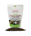 Great River Milling Organic French Green Lentils | Plant Based Organic Protein | Gluten Free | Kosher | Vegan | Organic Fiber | 