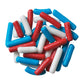 DecoPac Red, White, & Blue Sprinkles | Extra Large 26oz Pack | Cake Sprinkle Mix, Fancy Sprinkles For Cake Decorating, Handheld