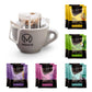Mondo Drip Coffee Mix (10-Pack Variety), Single Serve Pour Over Filter Bags, Pre-Filled 100% Arabica, Medium Roast