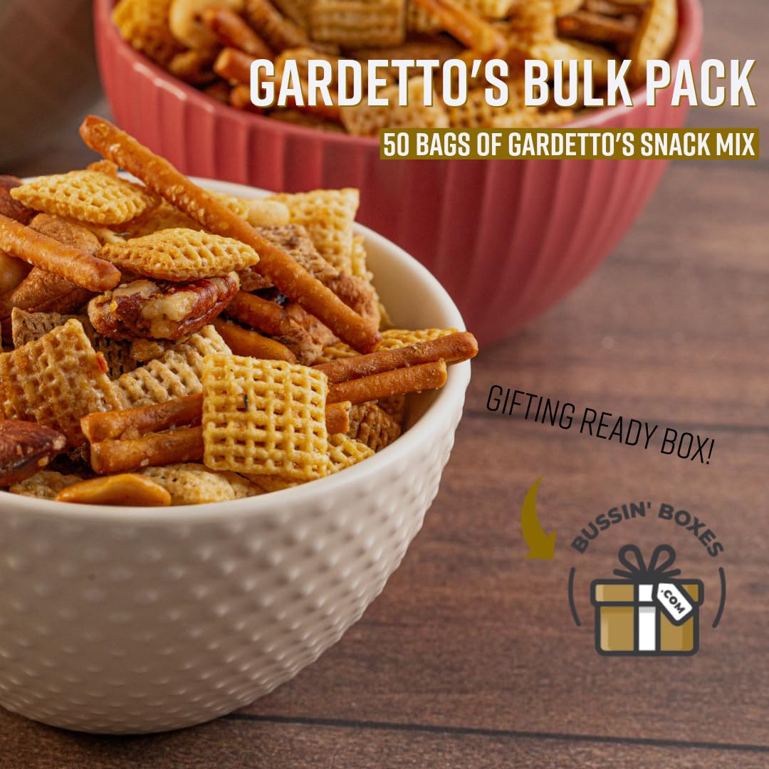 Bulk Gardettos Snack Mix Individual Packs 50 Count / 1.75 Oz.