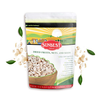 Sunbest Natural - Raw Cashew Pieces, Unroasted & Unsalted Cashews For Cooking, Baking, & Toppings, On-The-Go Vegan Snack, Non-Gmo Cashew Nuts Bulk In Resealable Bag, 10 Lbs
