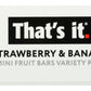THATS IT Strawberry & Banana Mini Fruit Bars, 7 OZ