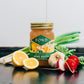 Fond Regenerative Pasture-Raised Chicken Bone Broth Infused With Organic Lemon & Garlic – Slow-Simmered Chicken Broth For Rich And Nourishing Flavor, Nutrient-Dense, Artisan Quality – 14 Oz (12-Pack)