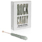 Candy Envy Silver Rock Candy Sugar Sticks - Original Flavor - 12 Count Individually Wrapped