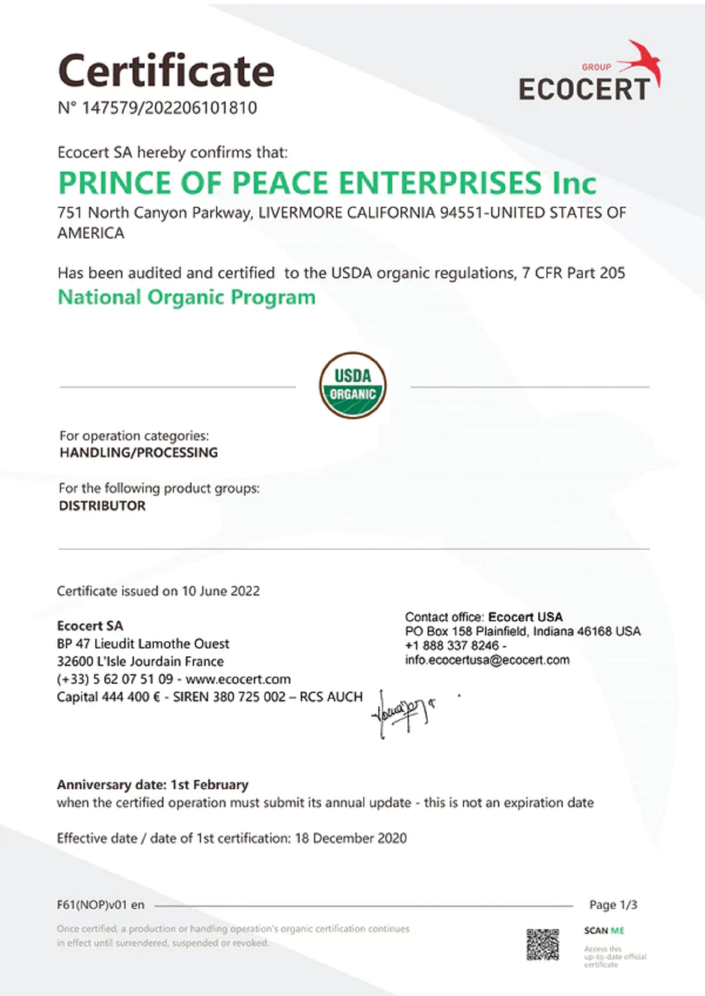 Prince Of Peace Organic Oolong Tea 100 Tea Bags (Pack Of 6)