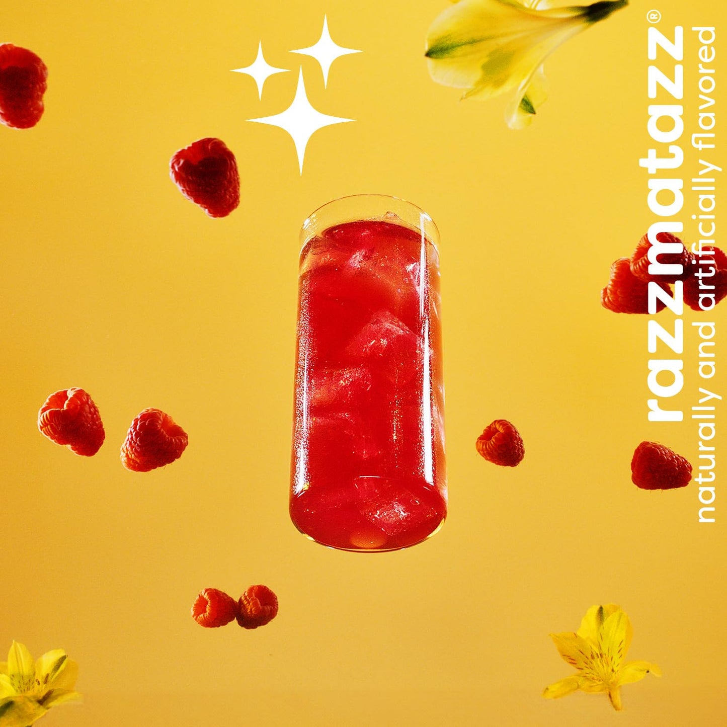 SINGLES TO GO! Razzmatazz Smoothie Powder Drink Mix, Aspartame Free, 6 Pack, 0.27 Ounce Each