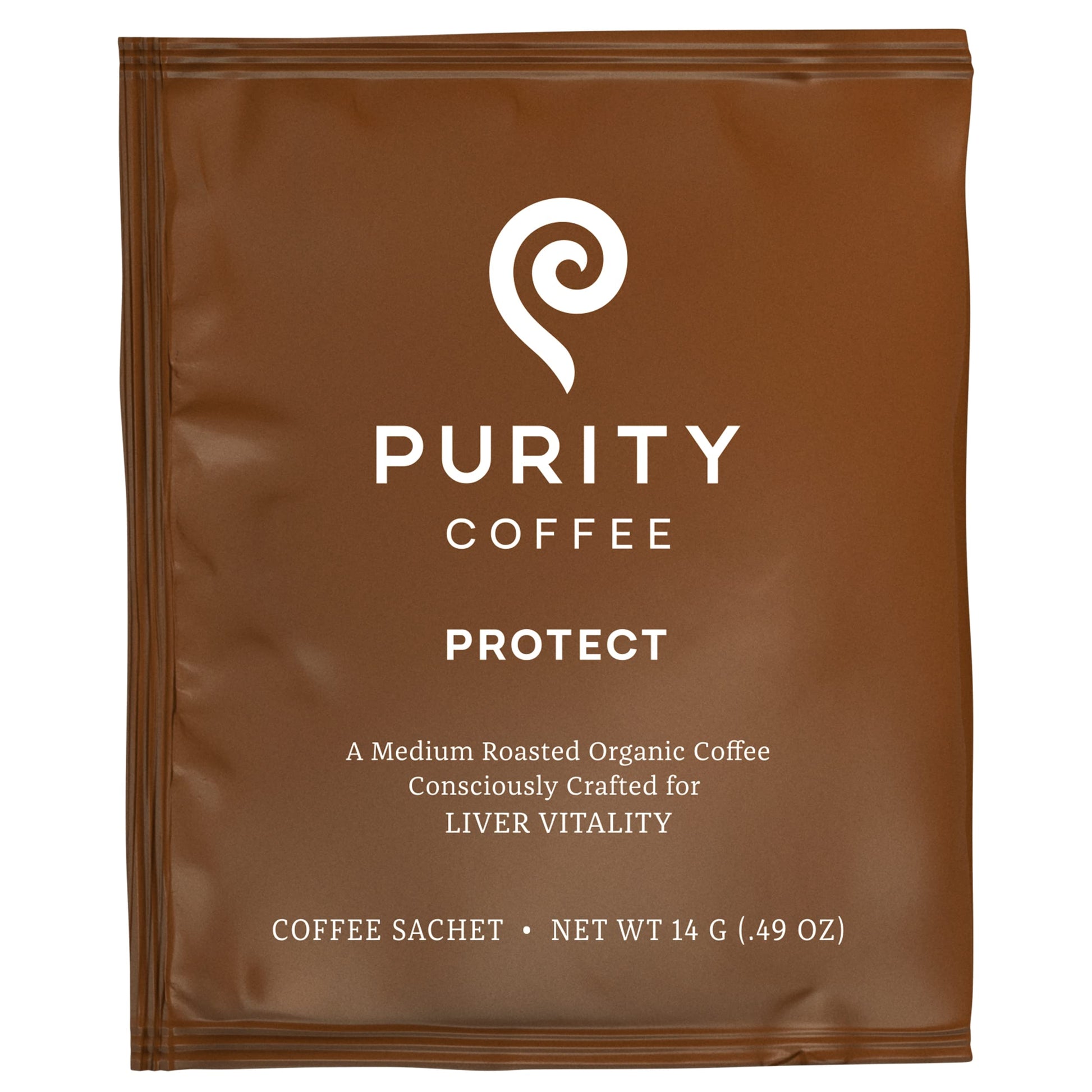 Purity Coffee Protect Highest Antioxidant Light-Medium Roast - Usda Certified Organic Specialty Grade Arabica Single-Serve Packe