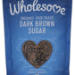 Wholesome Sweeteners 24-Ounce Organic Dark Brown Sugar, Fair Trade, Non GMO, Gluten Free & Vegan, Sugar for Baking and Glazing, 1 Pack