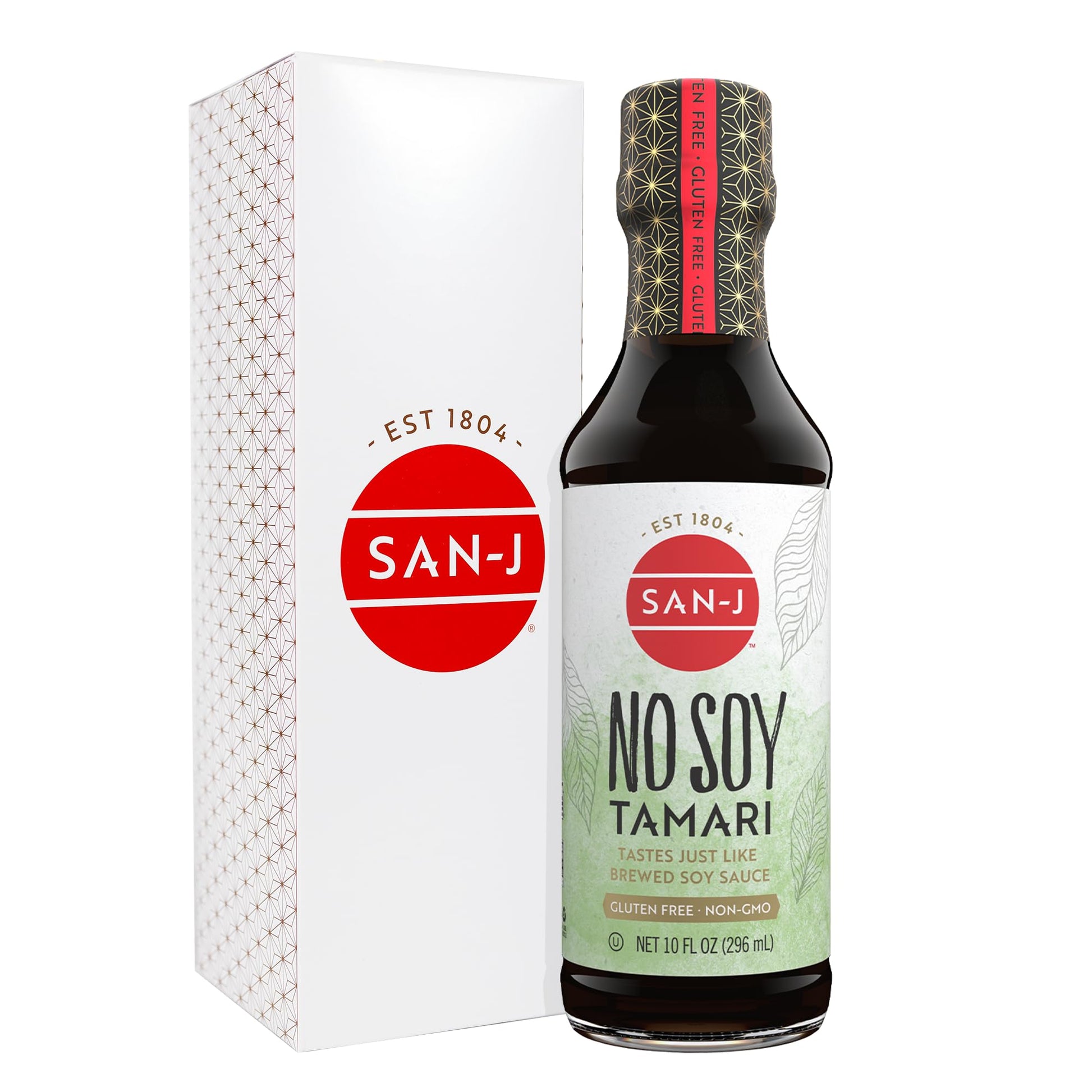 San-J No Soy Tamari Soy Sauce Alternative, 10 Fl Oz Bottle